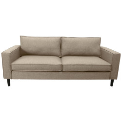 Livetastic TŘÍMÍSTNÁ POHOVKA, textil, béžová