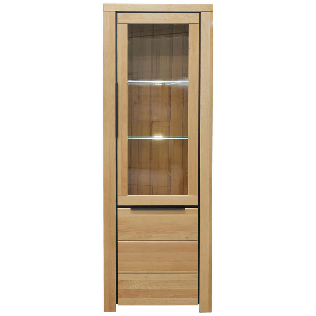 Livetastic VITRÍNA, buk, barvy buku, 70/199/40 cm