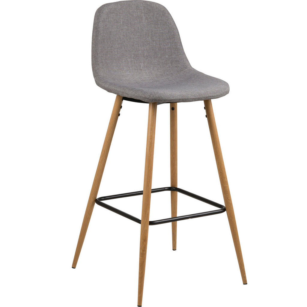 Lomoco BAROVÁ ŽIDLE, světle šedá