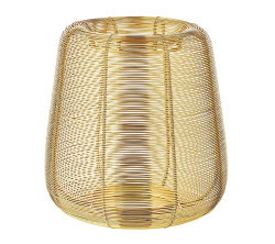 Lucerna "Kurt" zlatá, 24 cm - EDZARD