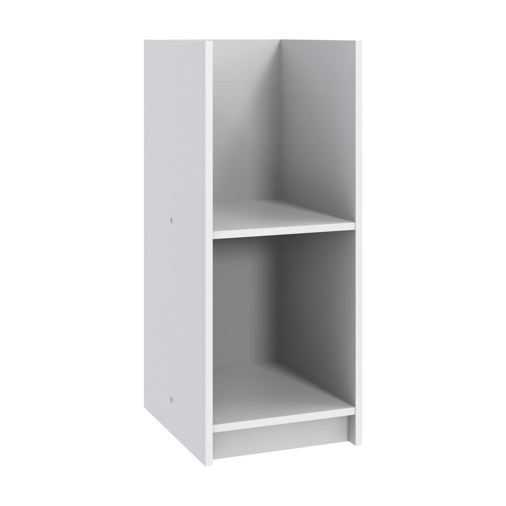 luma-home PŘEBALOVACÍ KOMODA – SPODNÍ SKŘÍŇKA Š34/V83/H38 cm, ladící s dětským pokojem v provedení bílá a dub (22811, 22812, 22813) / 22814