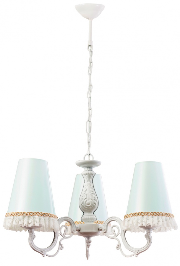 Lustr ballerina - bílá/mint