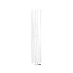 LuxeBath KOUPELNOVÝ radiátor Stella 370 x 1800 mm, bílý, s průchozím ventilem