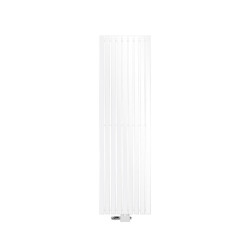 LuxeBath KOUPELNOVÝ radiátor Stella 480 × 1600 mm, bílý, s univerzálním ventilem