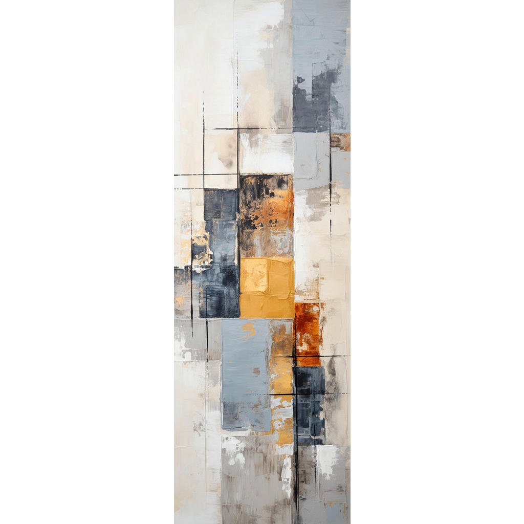 MALBA NA PLÁTNĚ, abstraktní, 30/80 cm