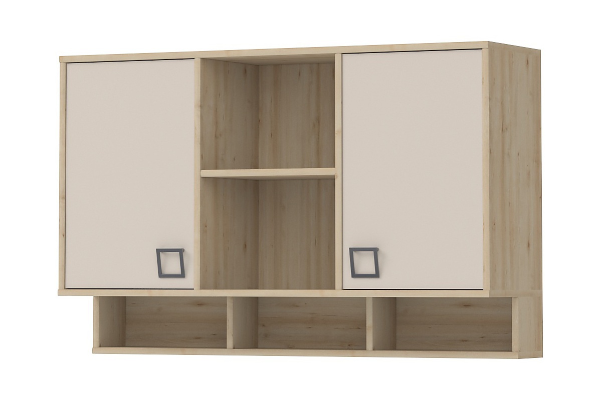 Malé závěsné skříňky sloane - buk/béžová