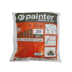 Malířská fólie hdpe 4 x 5 m  0,060 mm