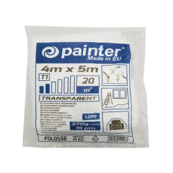 Malířská fólie ldpe 4 x 5 m 0,015 mm