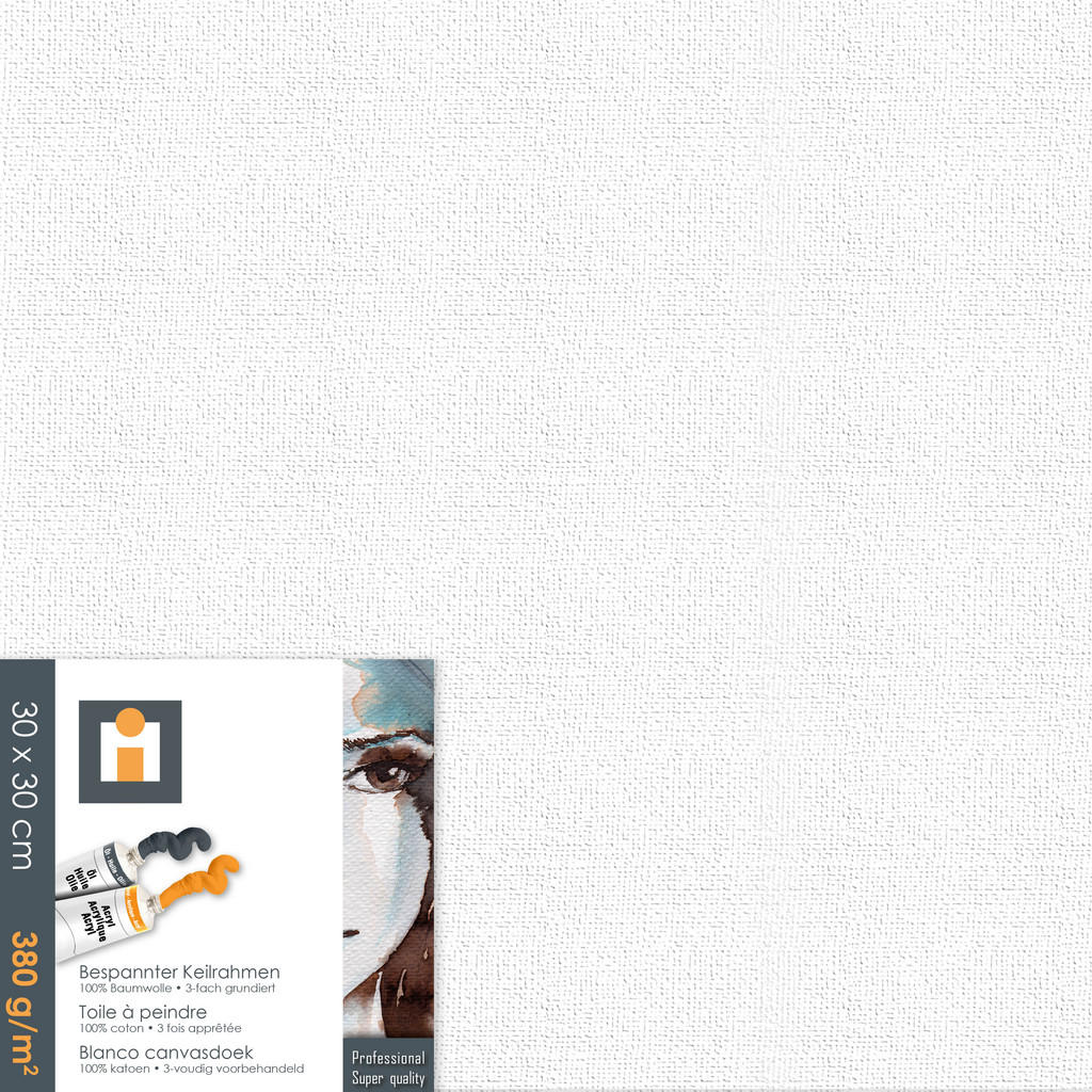 MALÍŘSKÉ PLÁTNO, 30/30/1,7 cm