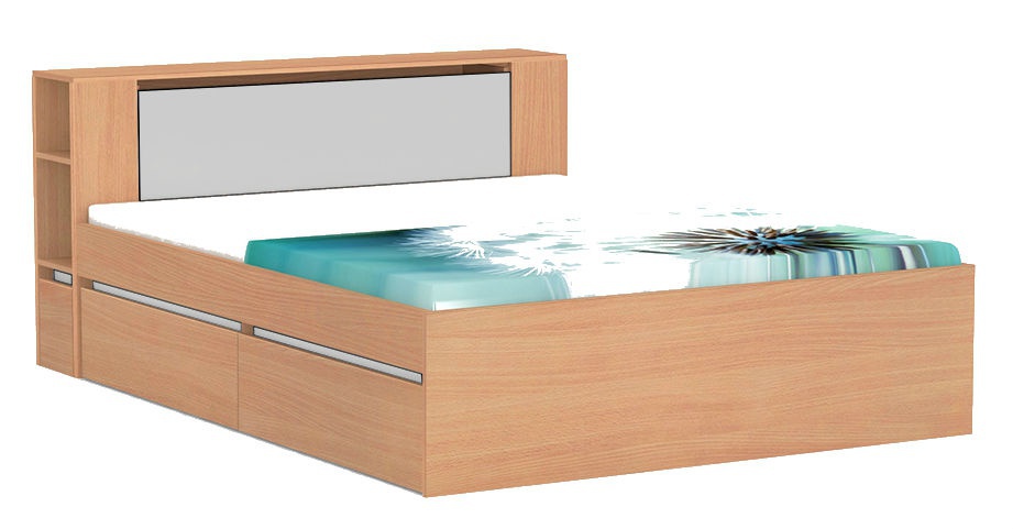 Manželská postel rea amy 31/160 - buk - výběr čela a lišt