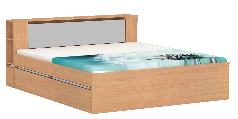 Manželská postel rea amy 31/180 - buk - výběr čela a lišt