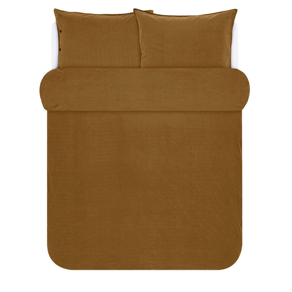 Marc O'Polo POVLEČENÍ, renforcé, hnědá, 200/220 cm