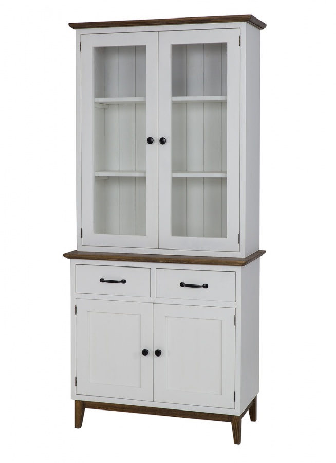 Masivní kredenc skn 07 - k09 přírodní borovice