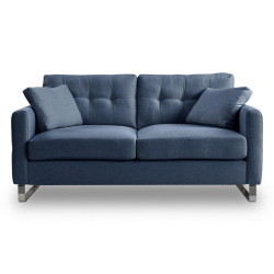 MID.YOU DVOUMÍSTNÁ POHOVKA, textil, tmavě modrá