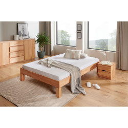 MID.YOU FUTONOVÁ POSTEL, 140/220 cm jádrový buk
