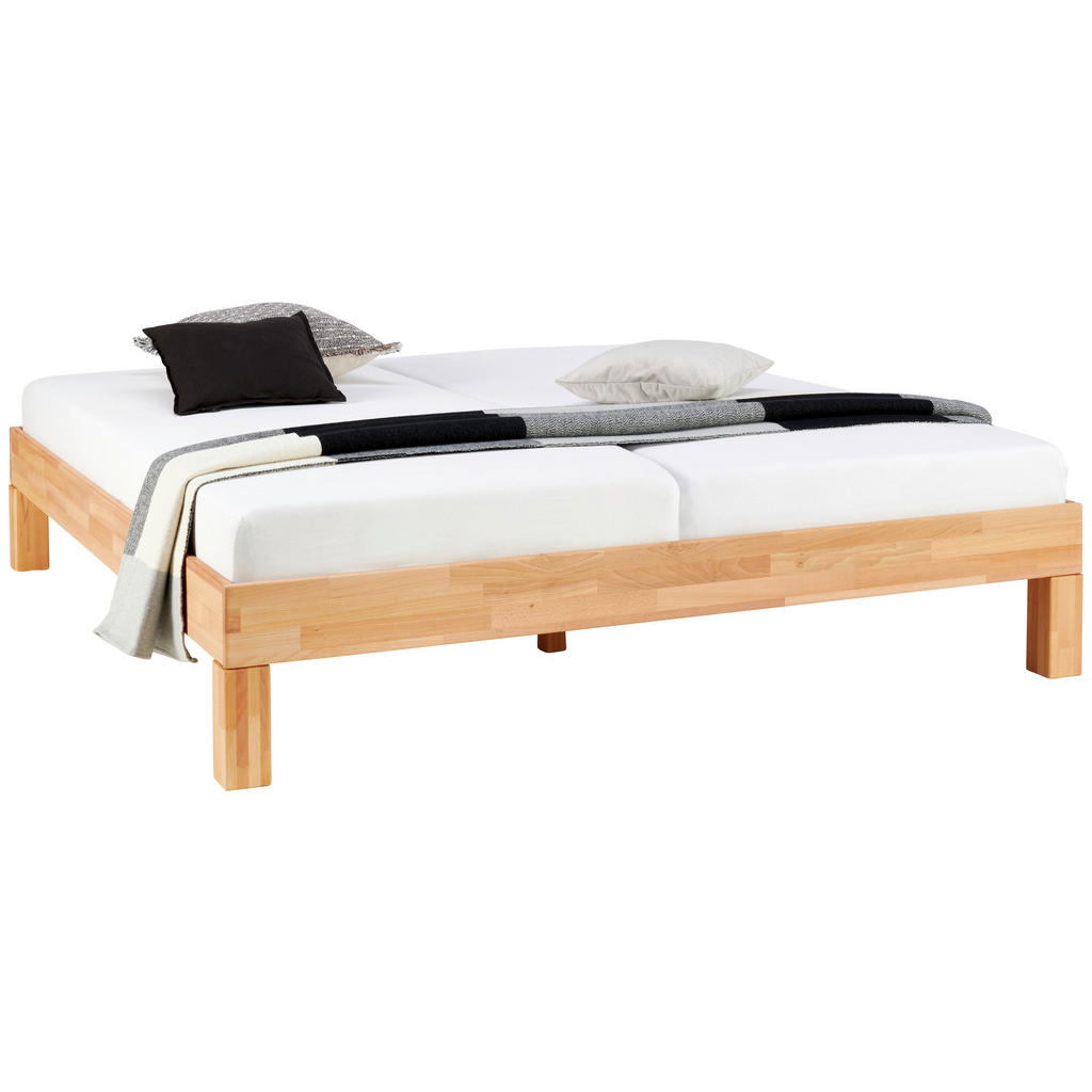 MID.YOU FUTONOVÁ POSTEL, 180/210 cm, jádrový buk