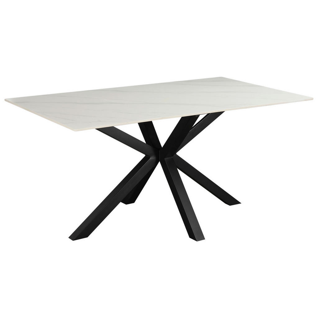 MID.YOU JÍDELNÍ STŮL, černá, bílá, 160/90/76 cm