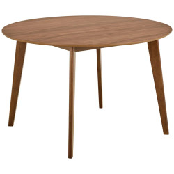 MID.YOU JÍDELNÍ STŮL, ořech, kaučukové dřevo, barvy vlašských ořechů, 105/76 cm
