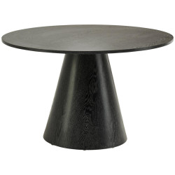 MID.YOU JÍDELNÍ STŮL, černá, 120/120/75 cm