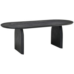 MID.YOU JÍDELNÍ STŮL, mangové dřevo, černá, 220/100/76 cm