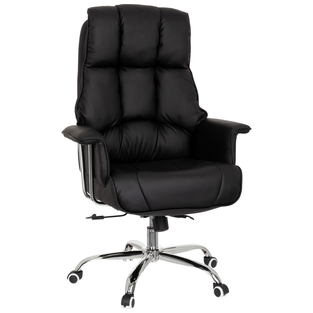 MID.YOU KANCELÁŘSKÉ KŘESLO, vzhled kůže, černá