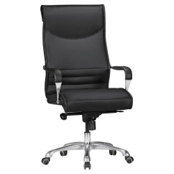 MID.YOU KANCELÁŘSKÉ KŘESLO, vzhled kůže, černá