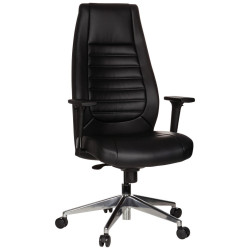 MID.YOU KANCELÁŘSKÉ KŘESLO, vzhled kůže, černá