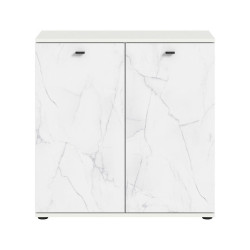 MID.YOU KOMODA, bílá, 86/87/40 cm