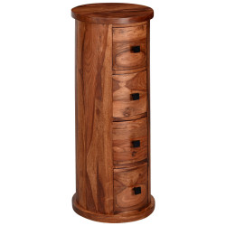 MID.YOU KOMODA, sheesham, barvy sheesham, 35/85/35 cm