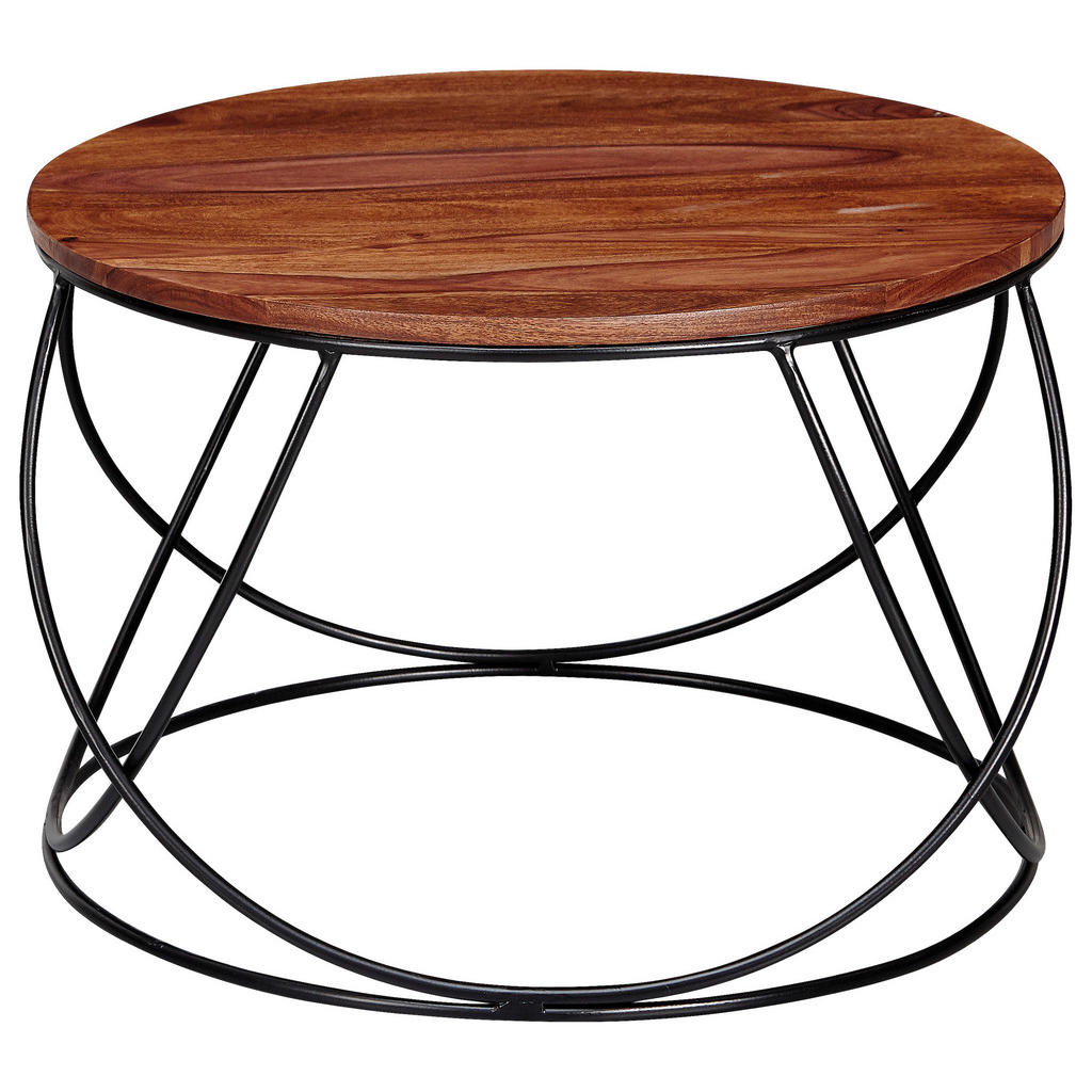 MID.YOU KONFERENČNÍ STOLEK, barvy sheesham, dřevo, 60/60/40 cm