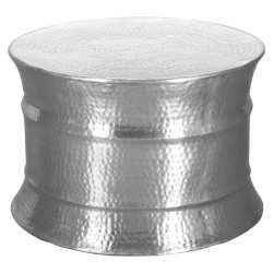 MID.YOU KONFERENČNÍ STOLEK, barvy stříbra, kov, 62/62/41 cm