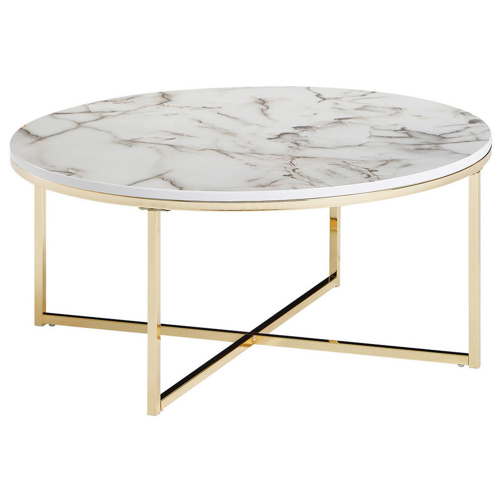 MID.YOU KONFERENČNÍ STOLEK, bílá, kompozitní dřevo, 80/80/36 cm