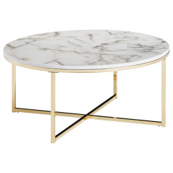 MID.YOU KONFERENČNÍ STOLEK, bílá, kompozitní dřevo, 80/80/36 cm