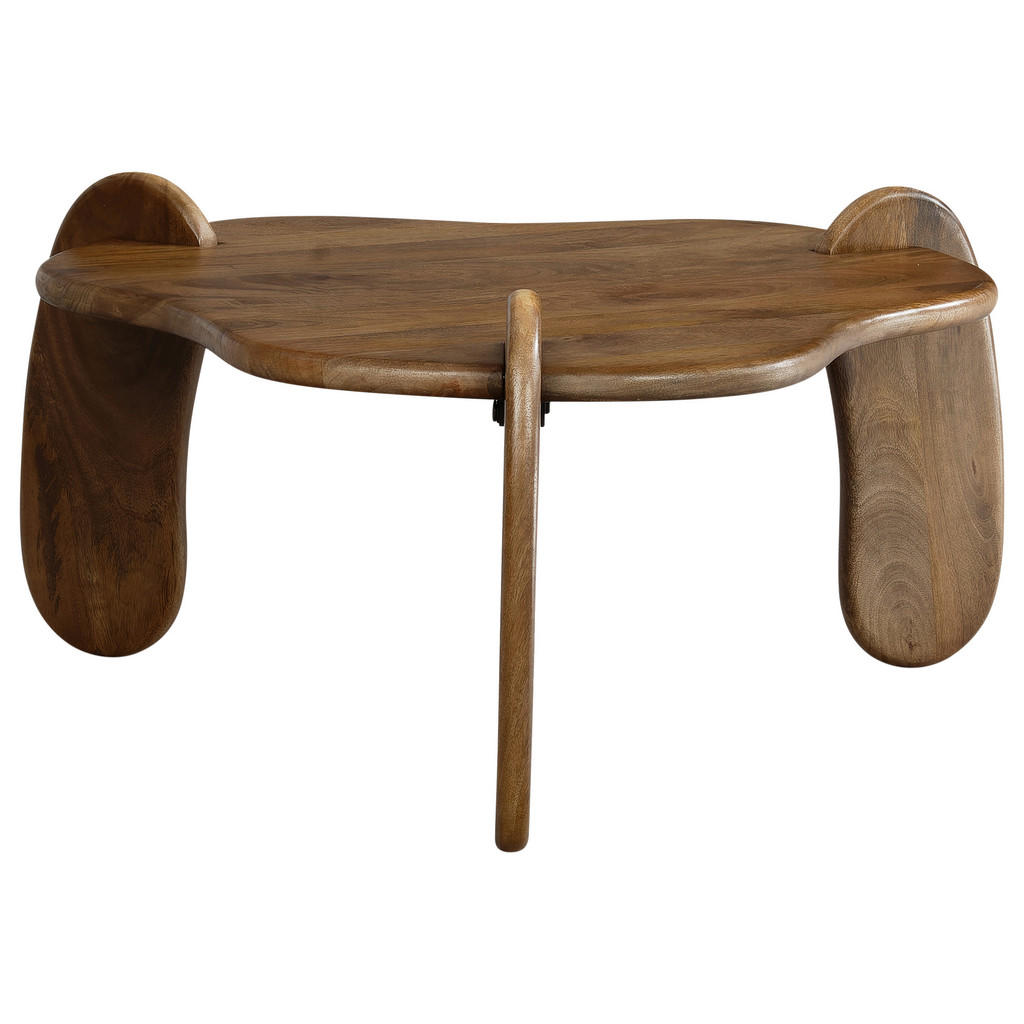 MID.YOU KONFERENČNÍ STOLEK, tmavě hnědá, dřevo, 78/78/39,5 cm