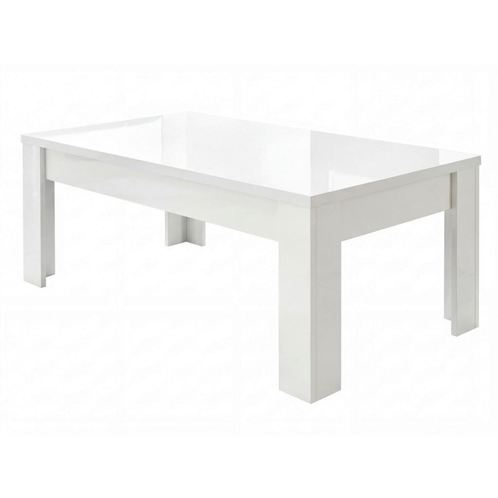 MID.YOU KONFERENČNÍ STOLEK, vysoce lesklá bílá, kompozitní dřevo, 122/65/45 cm