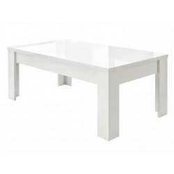 MID.YOU KONFERENČNÍ STOLEK, vysoce lesklá bílá, kompozitní dřevo, 122/65/45 cm