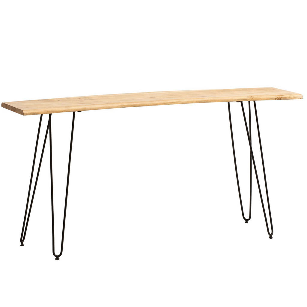 MID.YOU KONZOLOVÝ STOLEK, akácie, barvy akácie, 150/36/75 cm