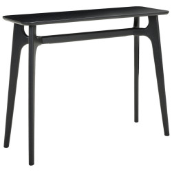 MID.YOU KONZOLOVÝ STOLEK, dub, černá, 100/80/35 cm