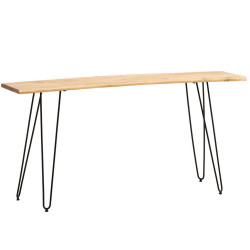 MID.YOU KONZOLOVÝ STOLEK, akácie, barvy akácie, 150/36/75 cm