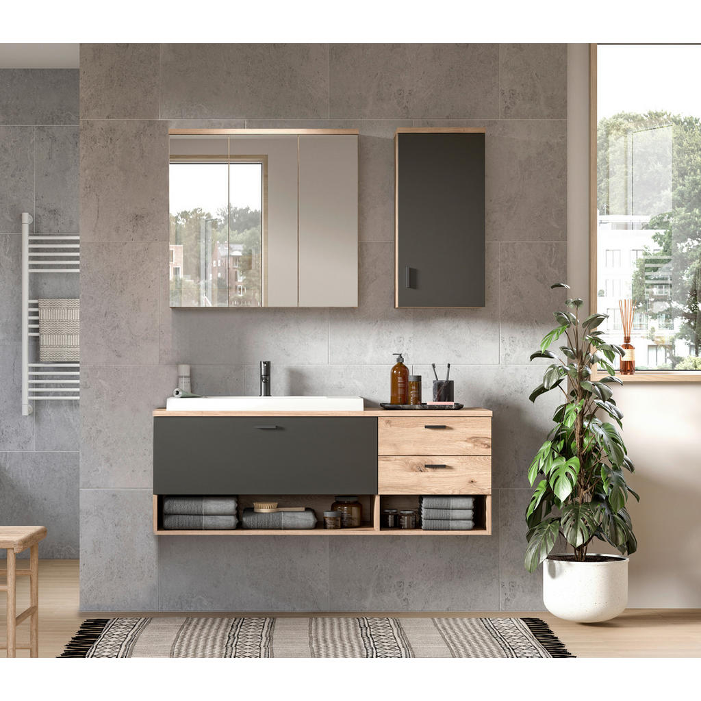 MID.YOU KOUPELNA tmavě šedá