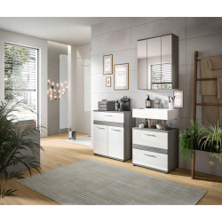 MID.YOU KOUPELNA vysoce lesklá bílá