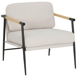 MID.YOU KŘESLO, textil, bílá