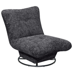 MID.YOU KŘESLO, textil, antracitová