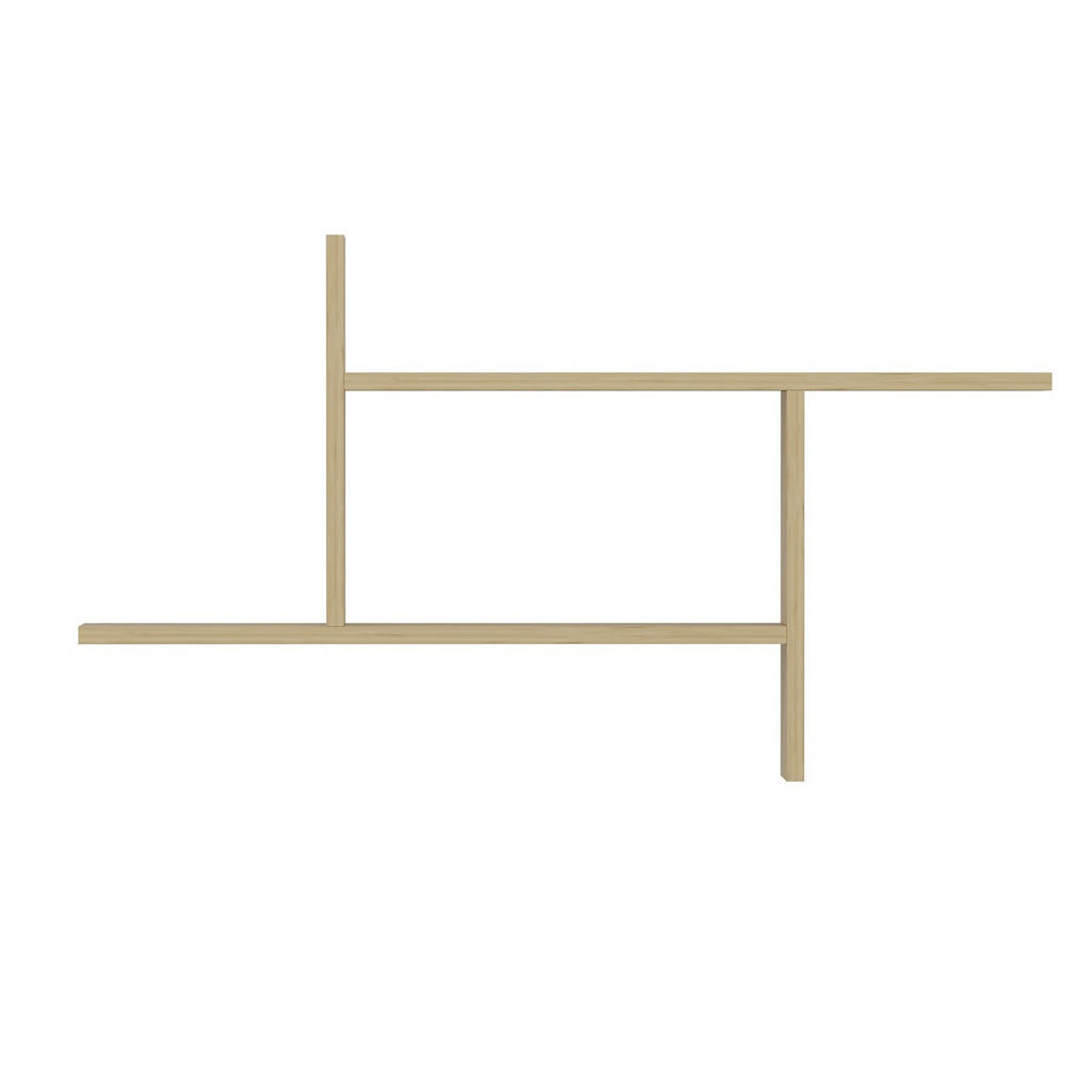 MID.YOU NÁSTĚNNÝ REGÁL, 99/55,6/14,6 cm