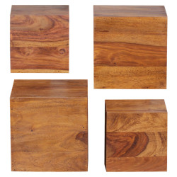 MID.YOU NÁSTĚNNÝ REGÁL, sheesham,