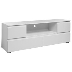 MID.YOU NÍZKÁ KOMODA, bílá, 160/55/40 cm