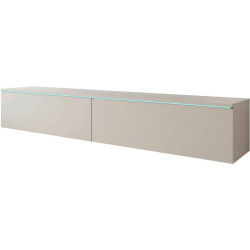 MID.YOU NÍZKÁ KOMODA, béžová, kašmírová,