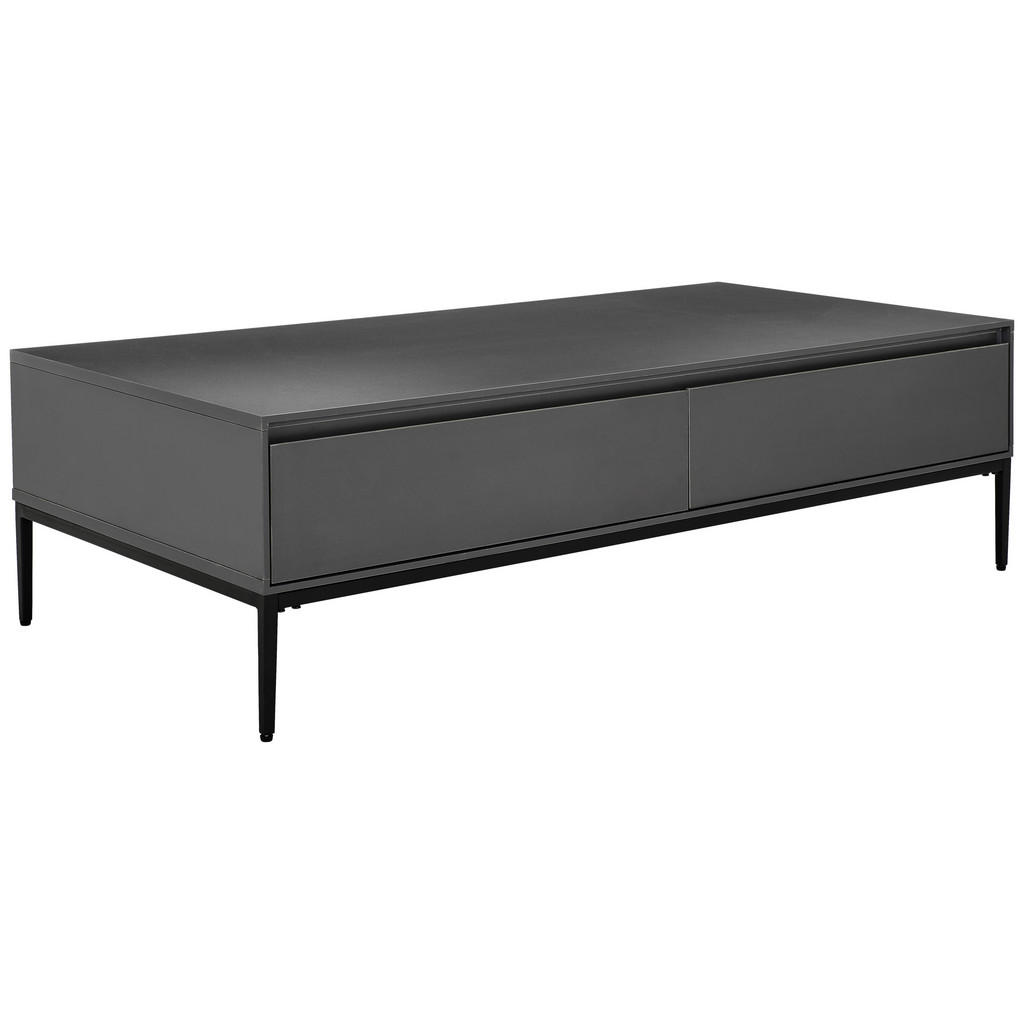 MID.YOU NÍZKÁ KOMODA, černá, 140/40/70 cm