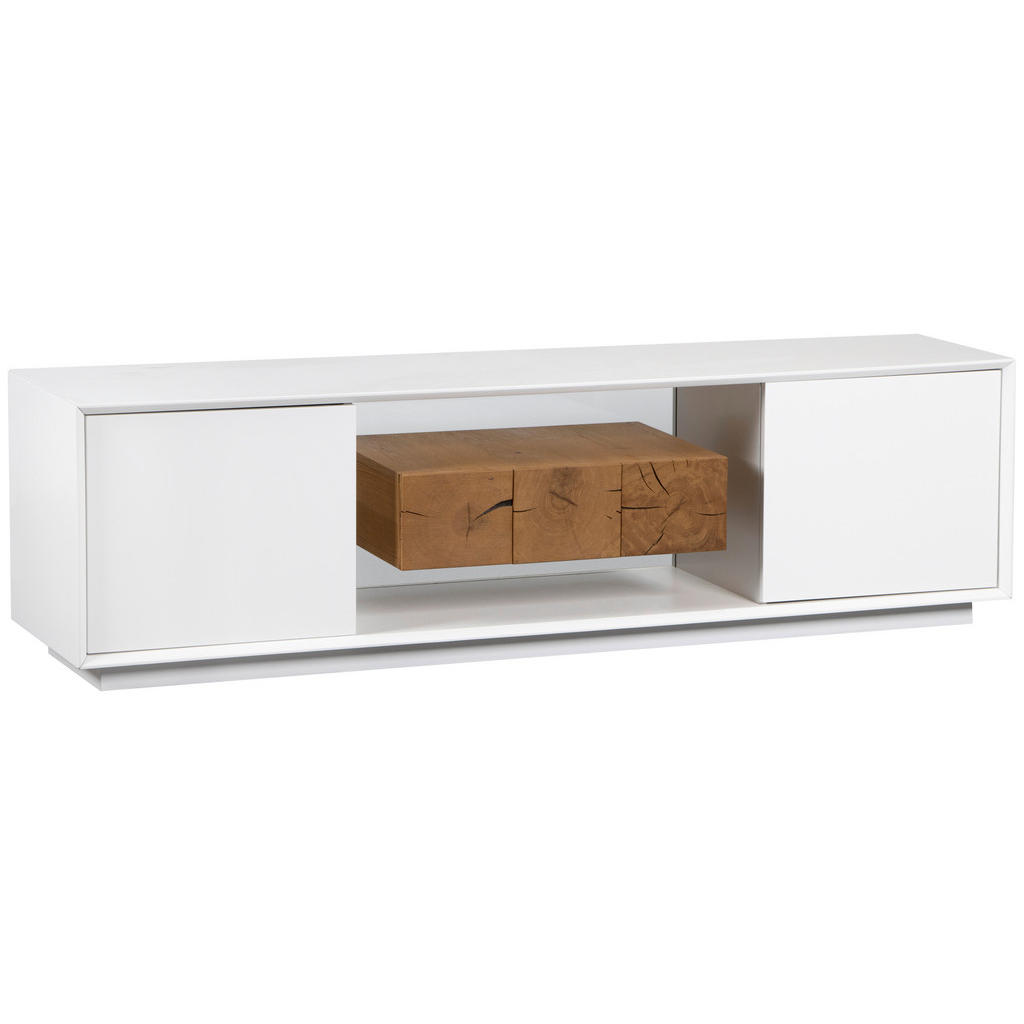 MID.YOU NÍZKÁ KOMODA, dub, bílá, barvy dubu, 170/47/40 cm