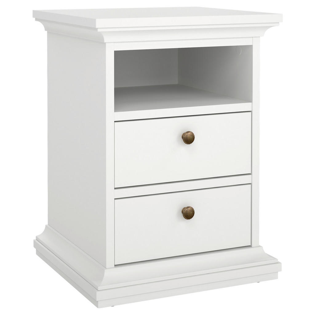 MID.YOU NOČNÍ STOLEK, bílá, 43,6/58,8/40 cm